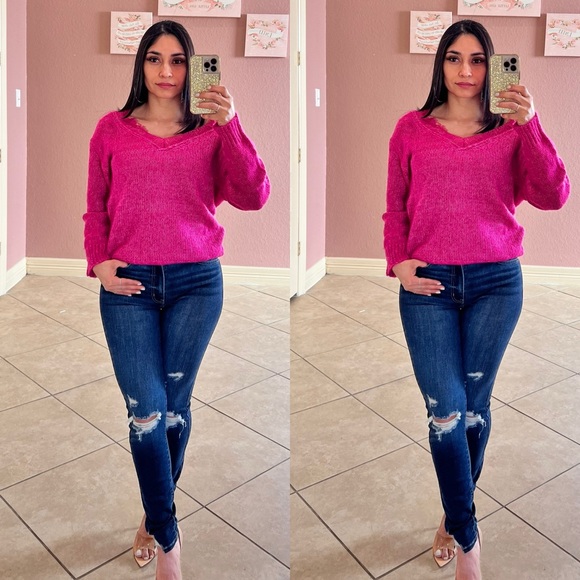 Vanesa Lace Detailing Sweater - Picture 2 of 3